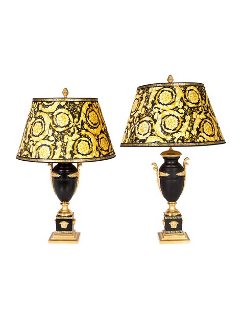 versace table lamps|Versace home outlet.